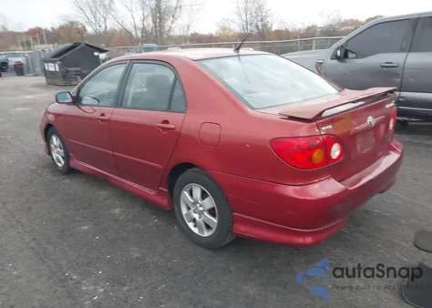 2004 Toyota Corolla S from USA, damaged, VIN 2T1BR32E44C287511